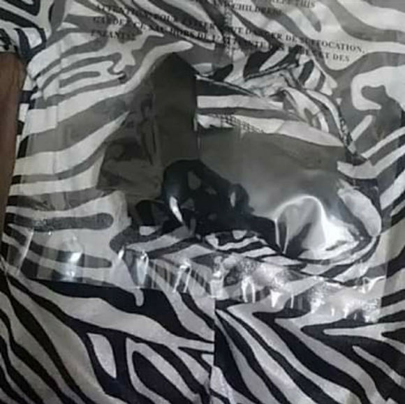 NEW ZEBRA Halloween 2 Pcs Costume Infant 6-12 Mon - Picture 3 of 3